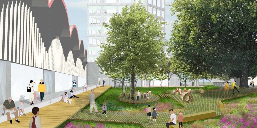 Conceptontwerp publieke ruimte Slachthuiswijk Conceptontwerp publieke ruimte Slachthuiswijk